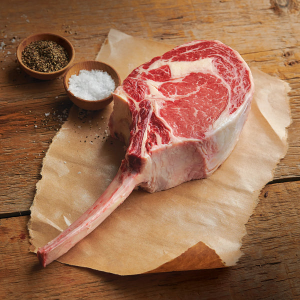 Black Onyx Mb3+ Grain Fed Tomahawk From $52/kg