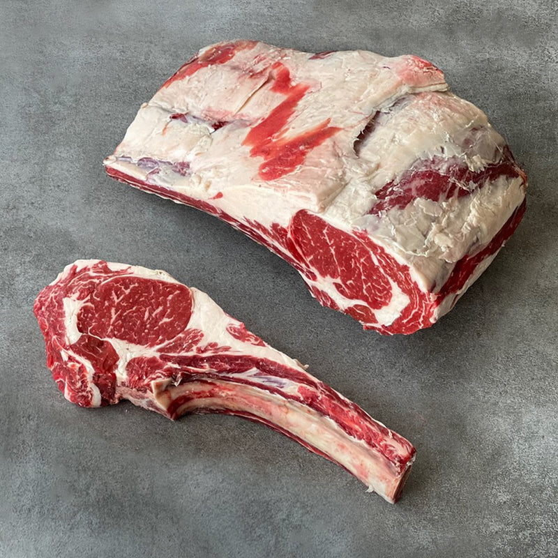 Black Onyx Mb2+ Grain Fed Tomahawk From $49/kg