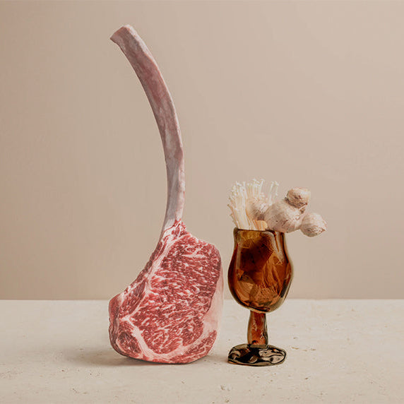 Shimo M9+ Single Vac (Wagyu) Tomahawk From $91/kg